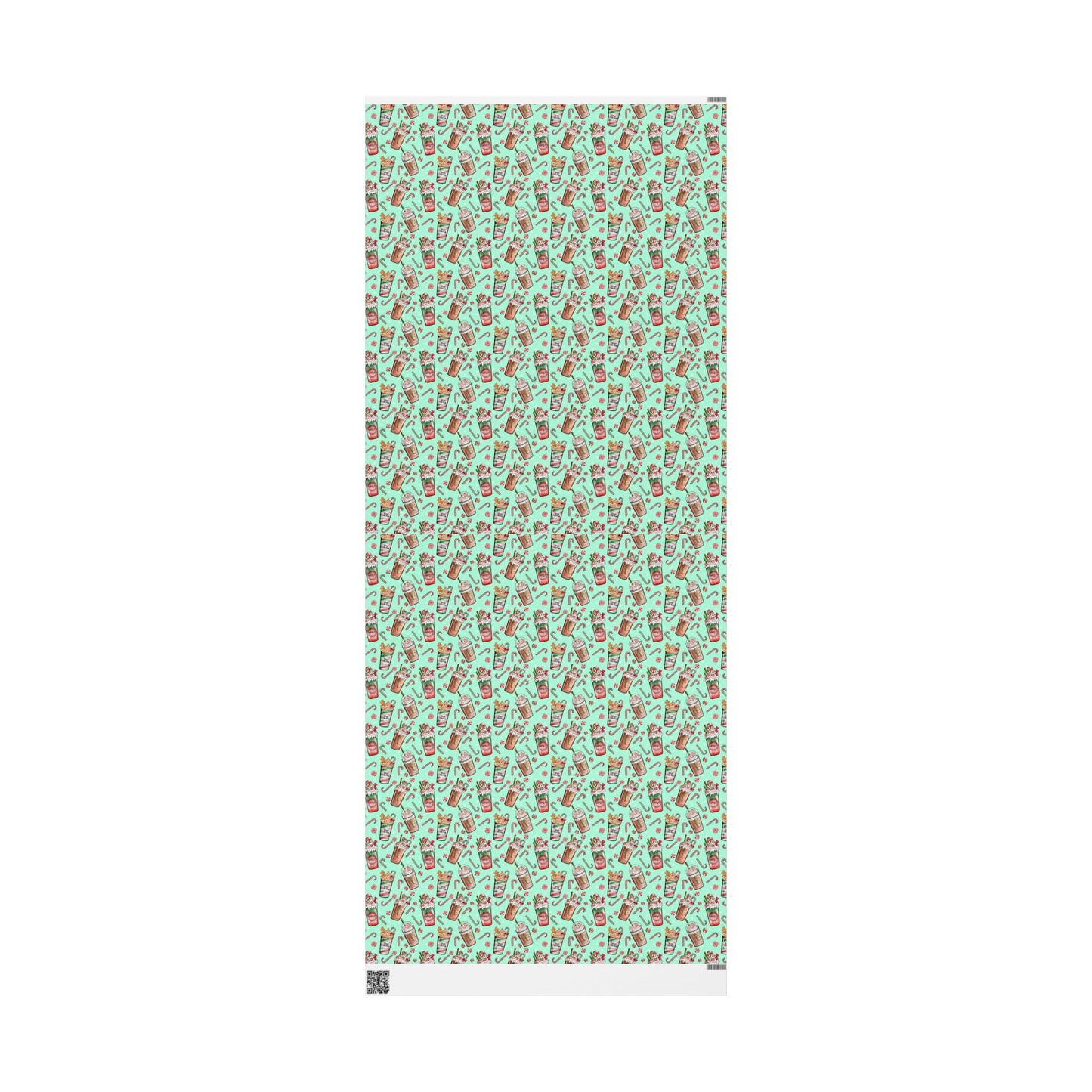 Christmas Latte Pattern - Wrapping Paper