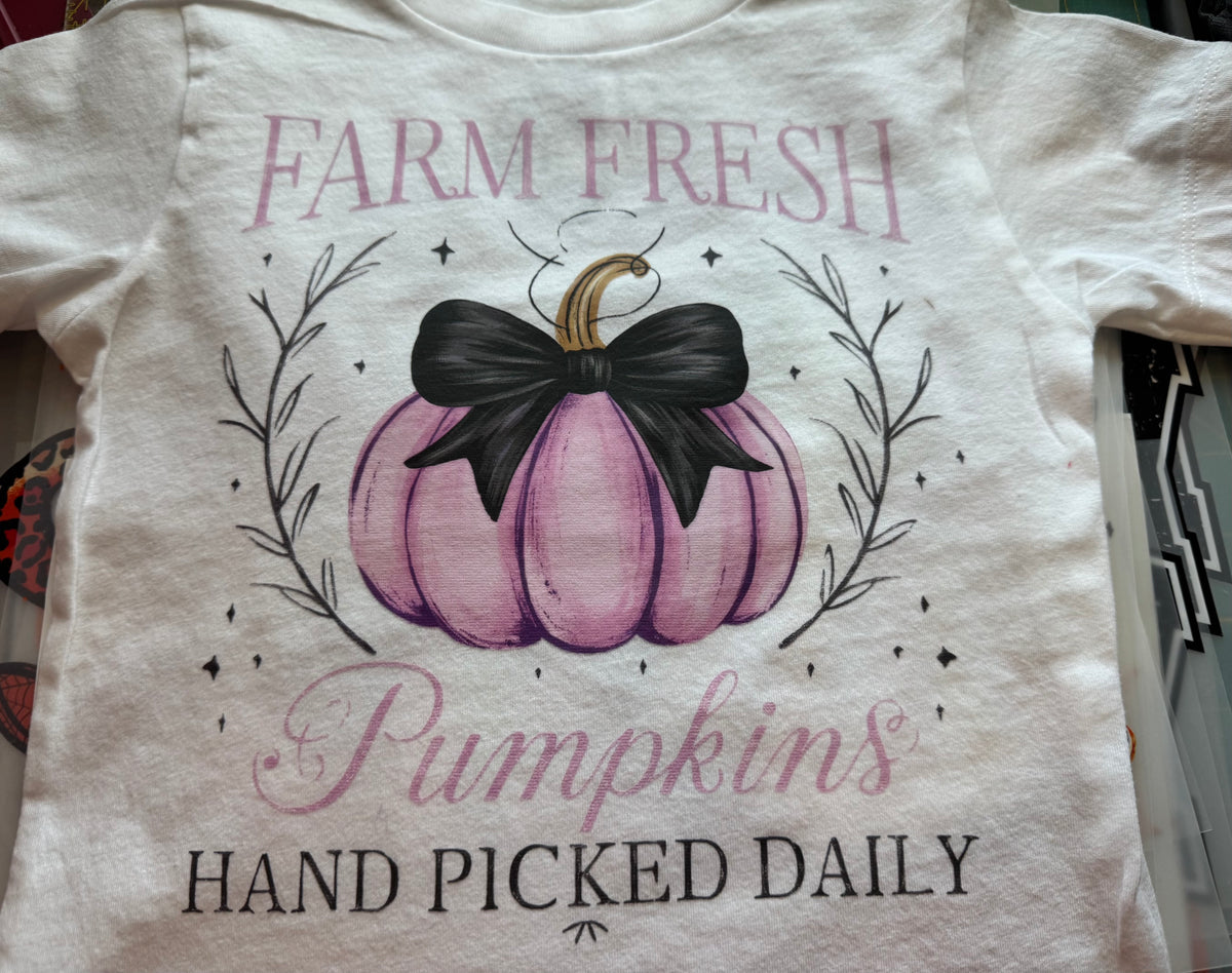 Farm Fresh Purple Pumpkin Bella Canvas Toddler Tee β 3T | Ready to Ship