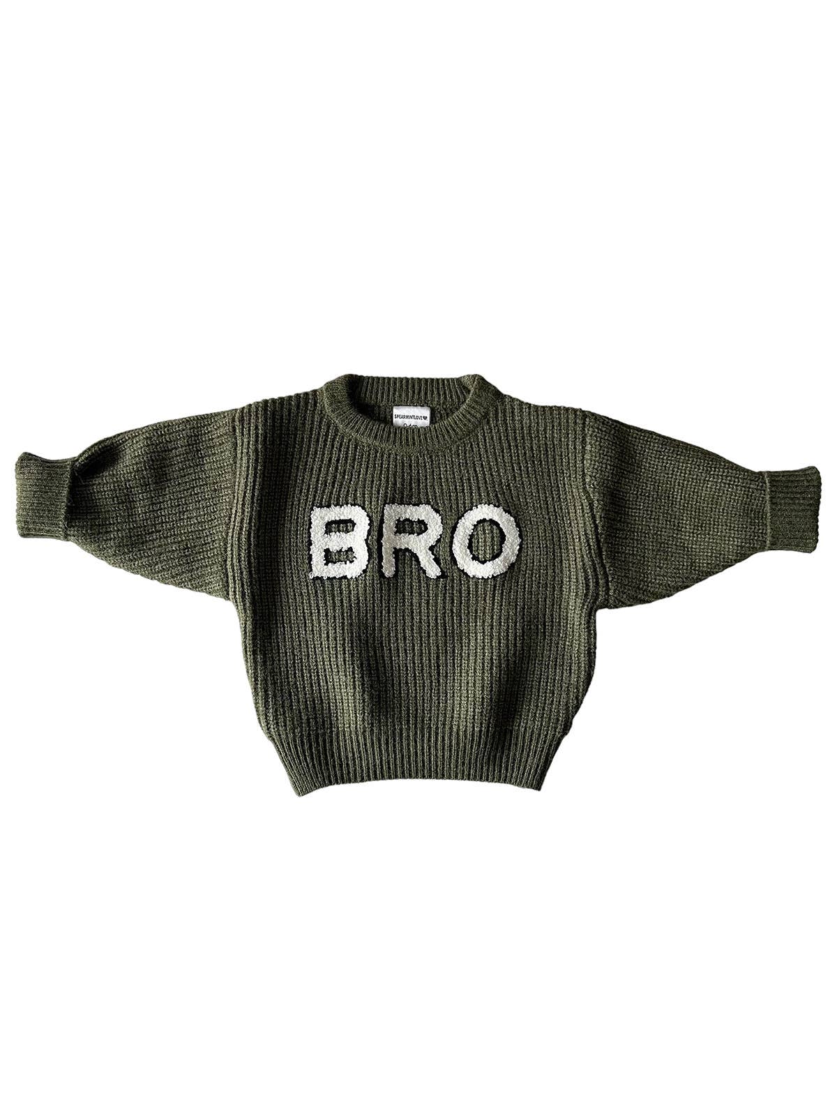 Bro Knit Sweater, Wilderness: 6 - 12 mo.