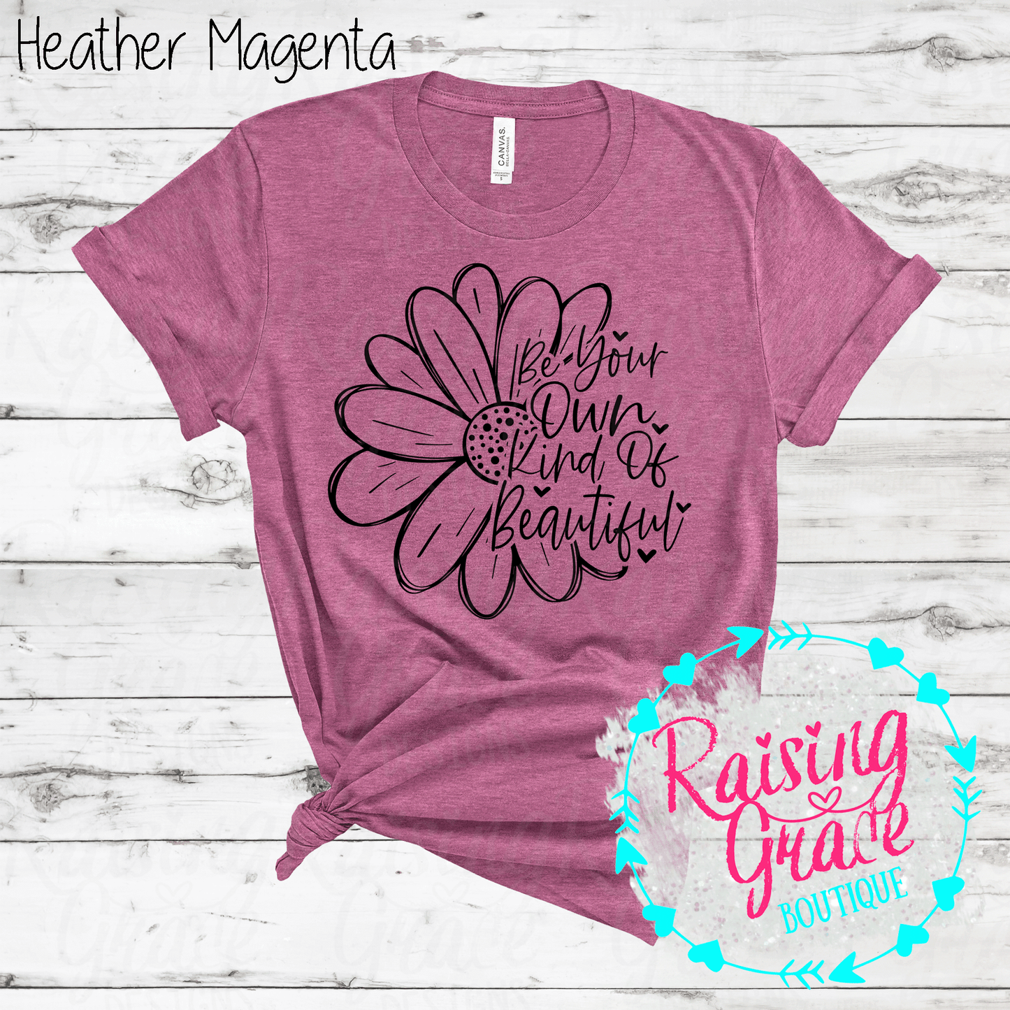 Be Your Own Kind of Beautiful - T-Shirt - (Shades of Pink and Purple)