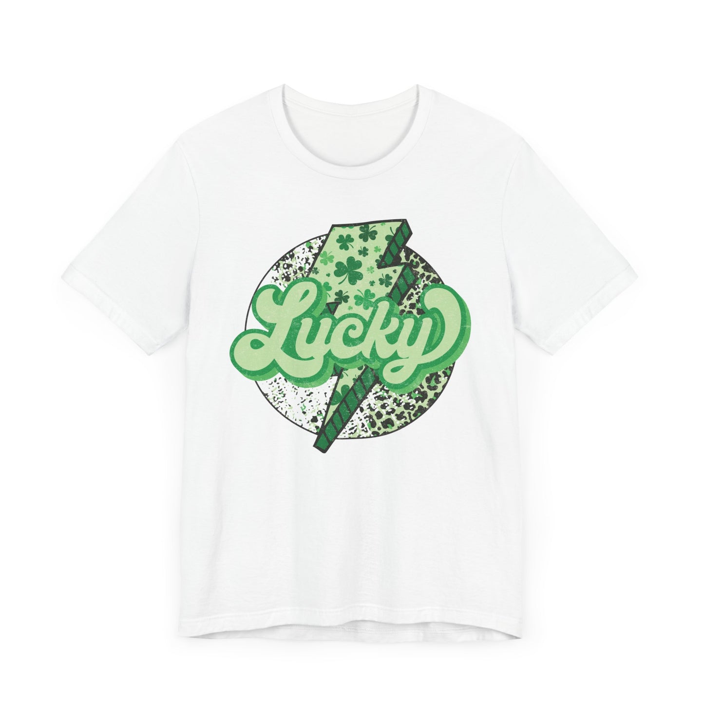 Lucky - Unisex Jersey Short Sleeve Tee - Adult T-Shirt