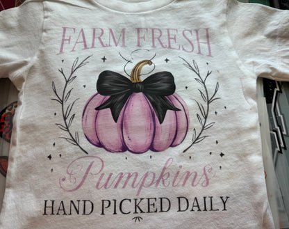 Farm Fresh Purple Pumpkin Bella Canvas Toddler Tee – 3T | Ready to Ship