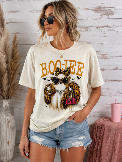 Boo-Jee Halloween Graphic Tee - Adult Tee