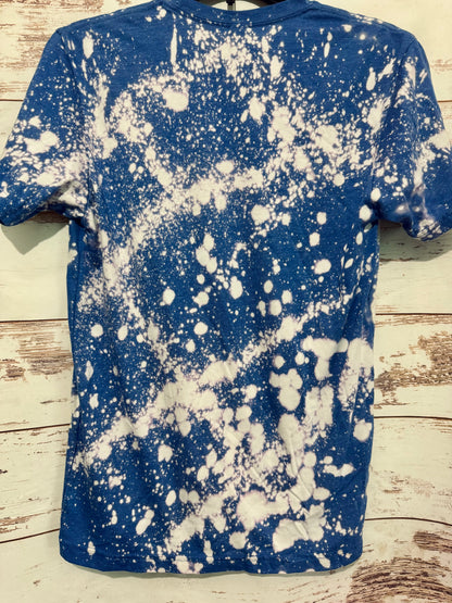 God Bless America - Bleached T-Shirt - Adult T-Shirt - Adult Small