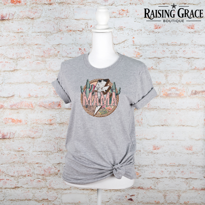 Mama - Western - Adult T-Shirt