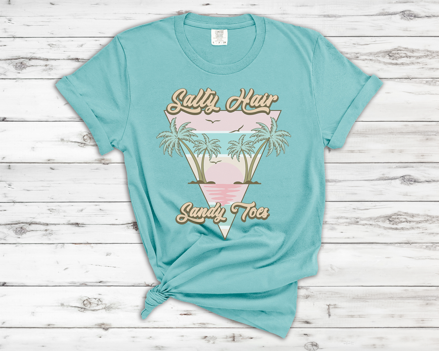 Salty Hair Sandy Toes - T-Shirt