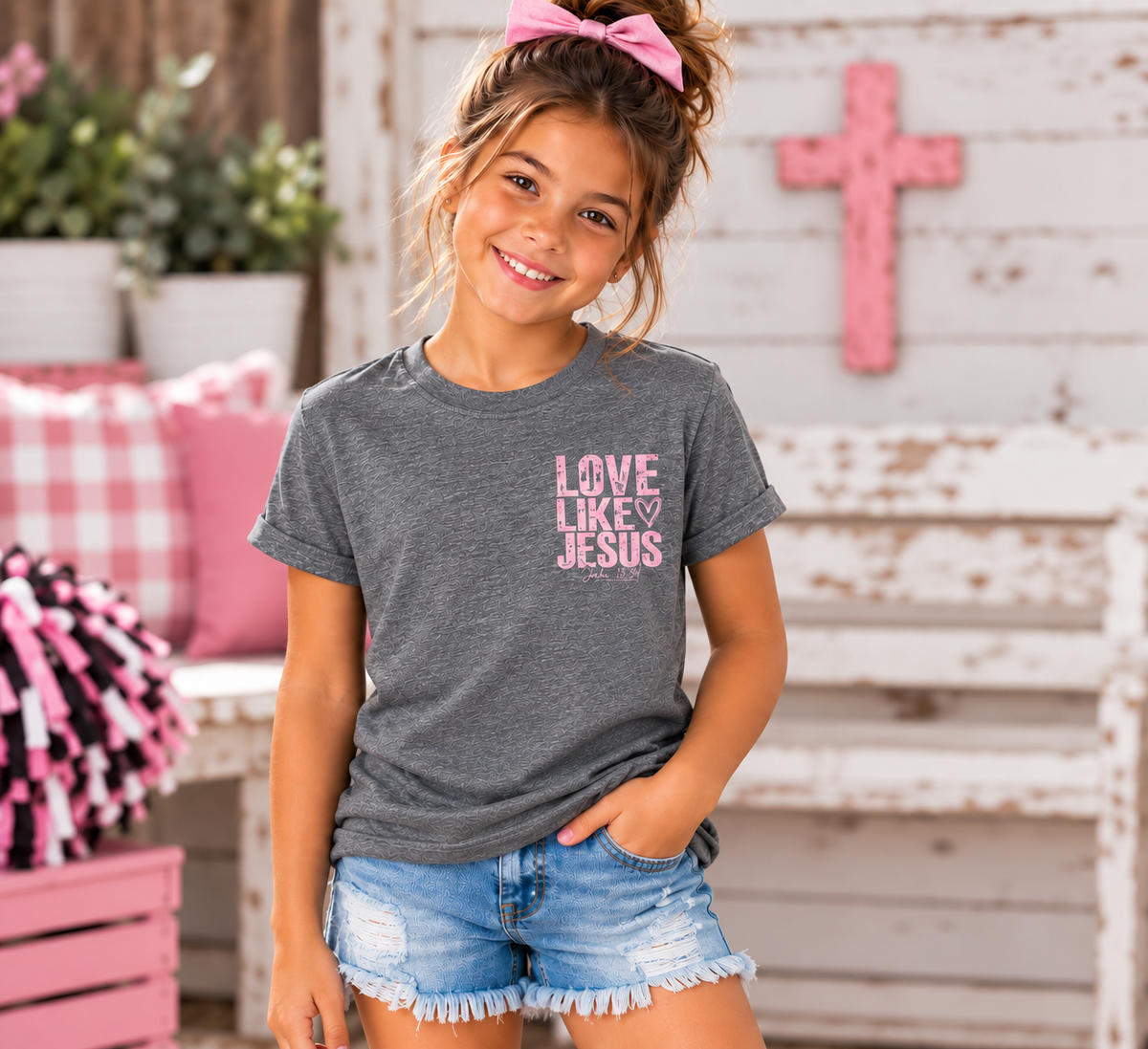 Love Like Jesus Youth Graphic Tee