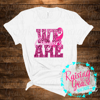 Breast Cancer Awareness · We Are Your Mascot T-Shirt | Adult Spirit Tee