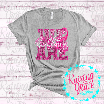 Breast Cancer Awareness · We Are Your Mascot T-Shirt | Adult Spirit Tee