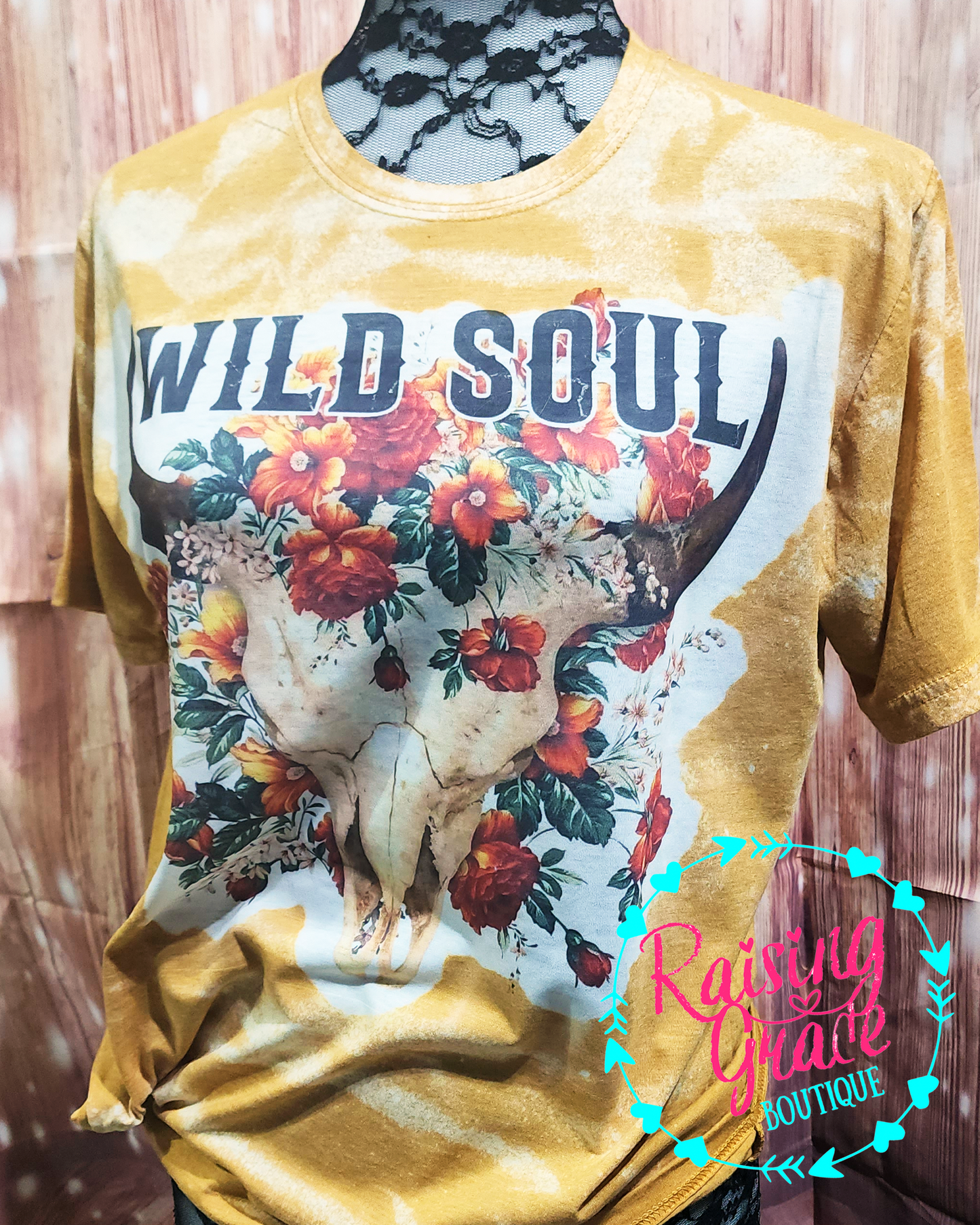 Wild Soul - Bleached T-Shirt