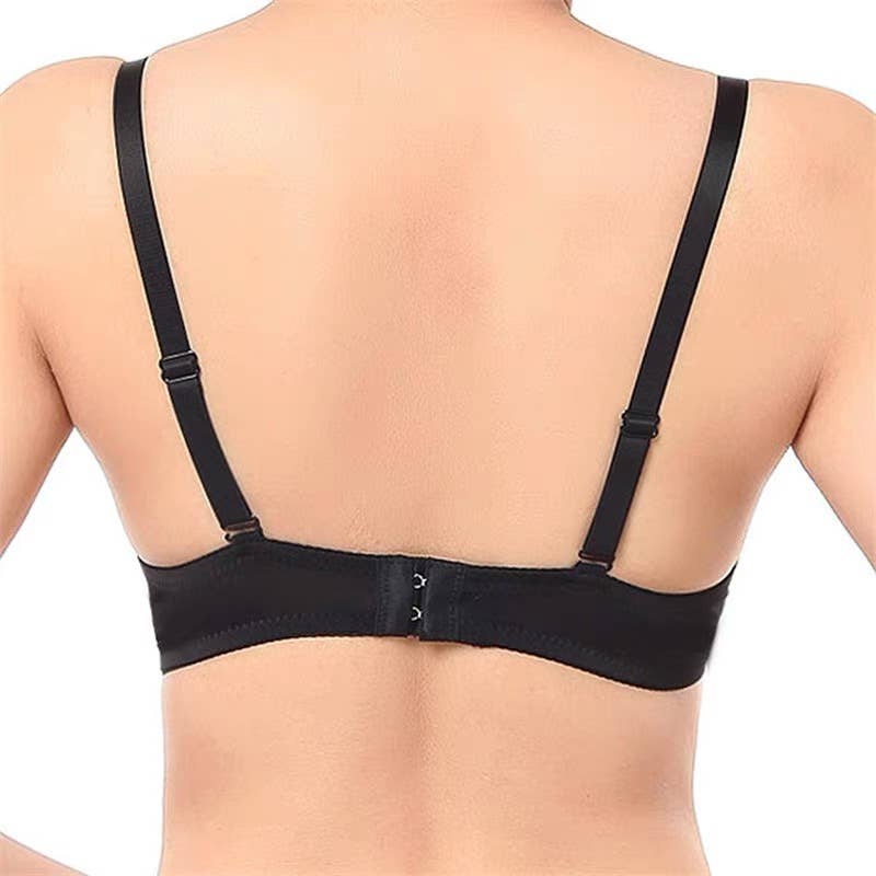 Punk Sexy Rivet Women's Bra: Black / XL