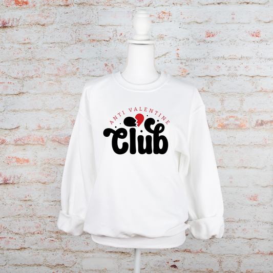 Anti-Valentines Club - Sweatshirt - Adult