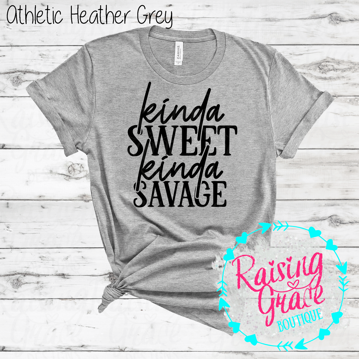 Kinda Sweet Kinda Savage - T-Shirt - Adult