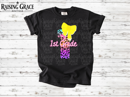 1st Grade - Youth T-Shirt - Comfort Colors