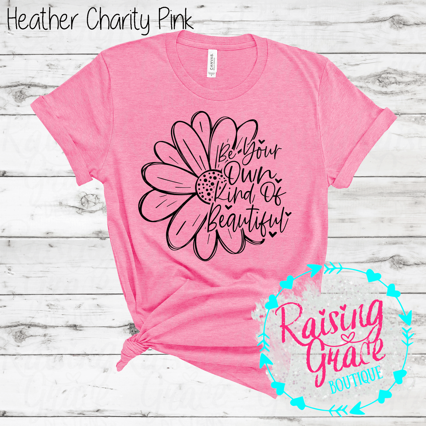 Be Your Own Kind of Beautiful -  T-Shirt - (Shades of Pink and Purple)