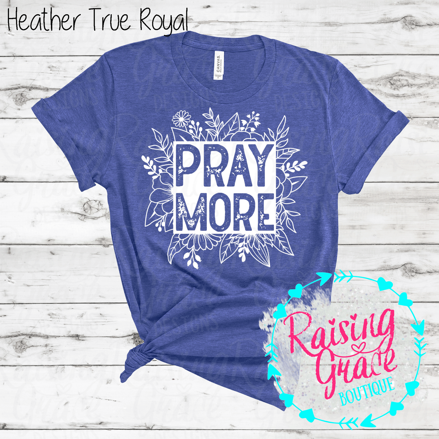 Pray More - T-Shirt - Adult