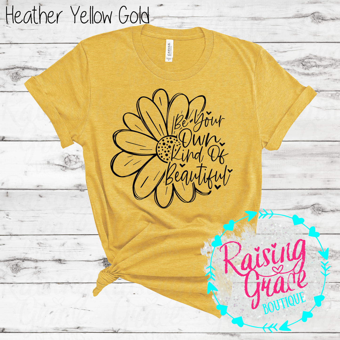 Be Your Own Kind of Beautiful - T-Shirt - (Shades of Yellow)