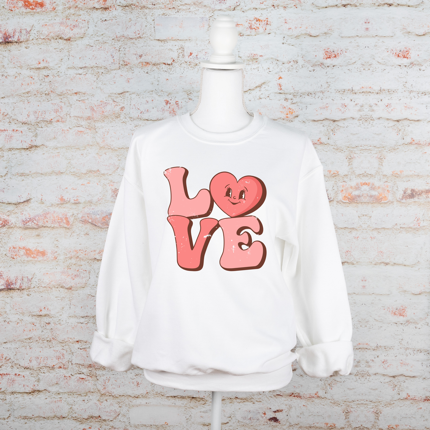 Love Retro - Sweatshirt - Adult