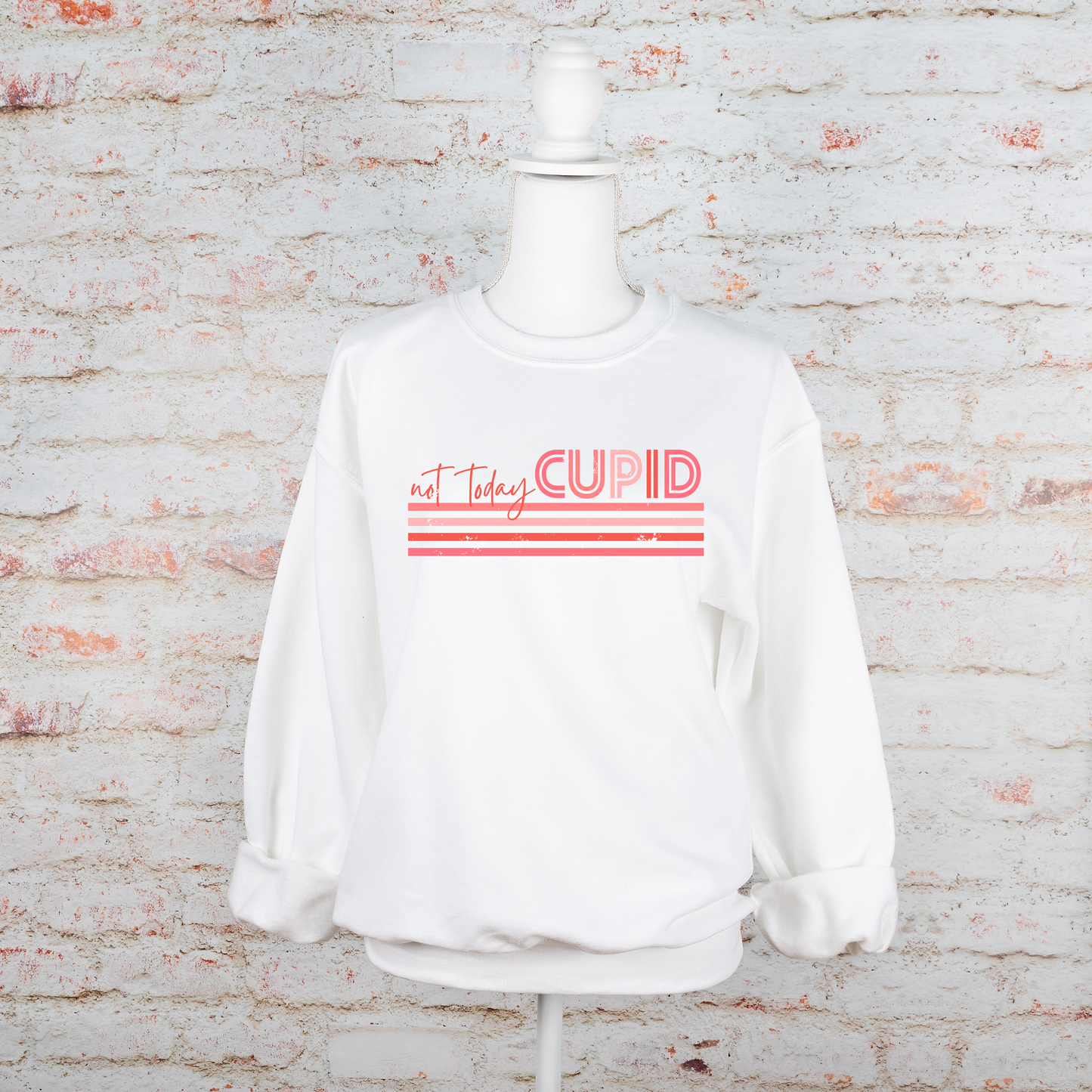 Not Today Cupid - Sweatshirt - Adult