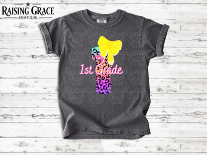 1st Grade - Youth T-Shirt - Comfort Colors