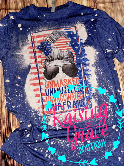 UNMASKED - Bleached T-Shirt