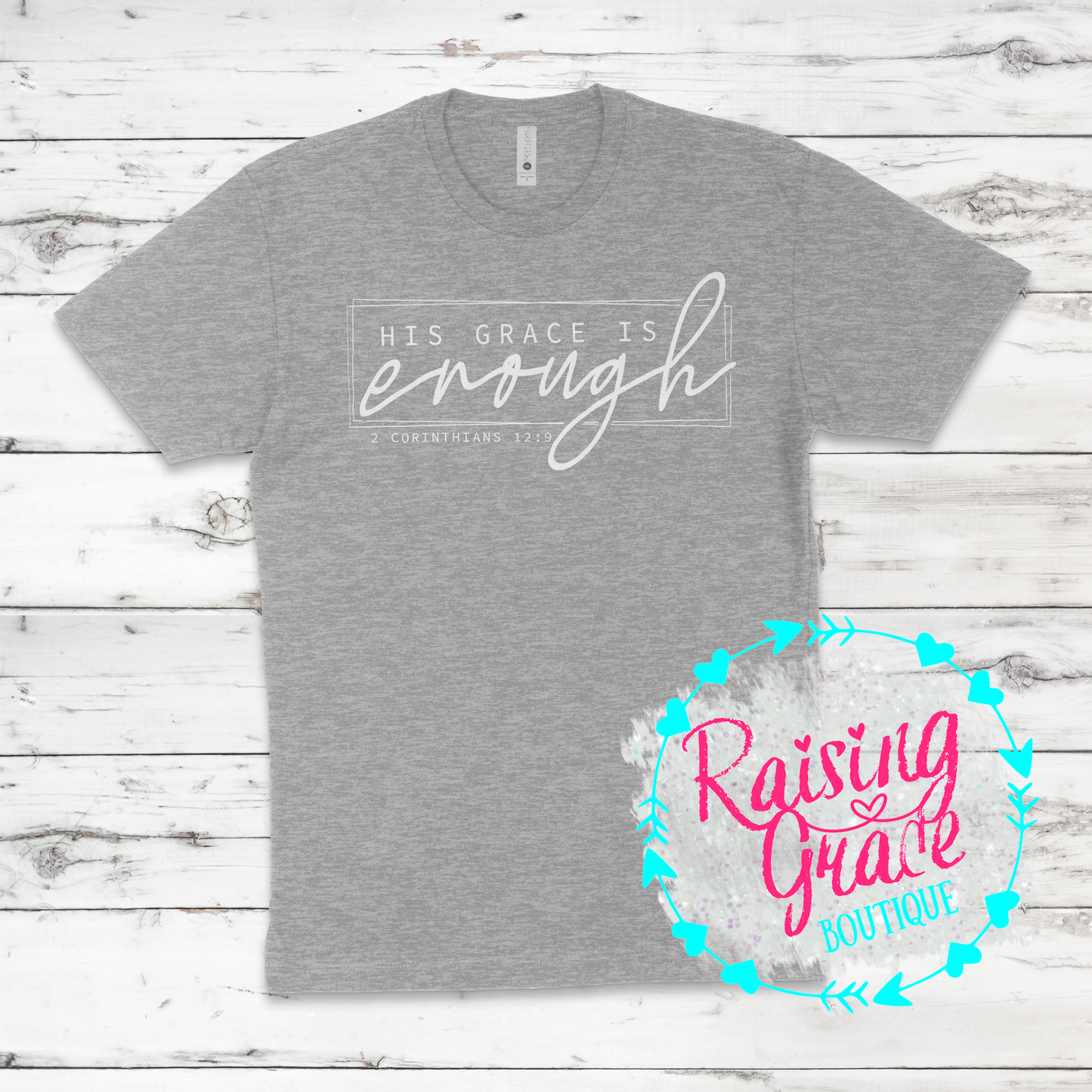 His Grace is Enough T-Shirt - Adult