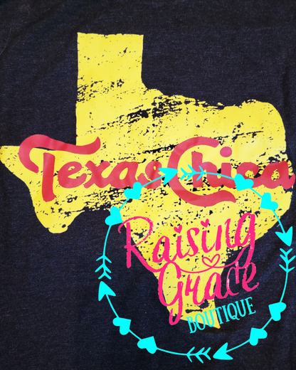 Texas Chica T-Shirt | Soft Texas Graphic Tee for Everyday & Game Day