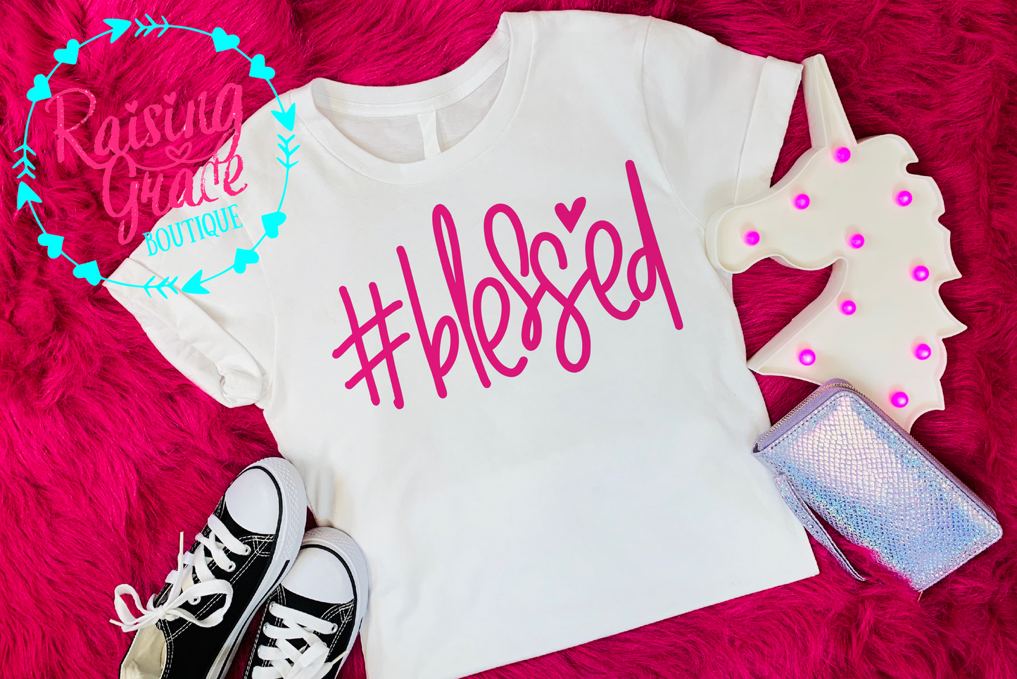 #Blessed T-Shirt - Youth