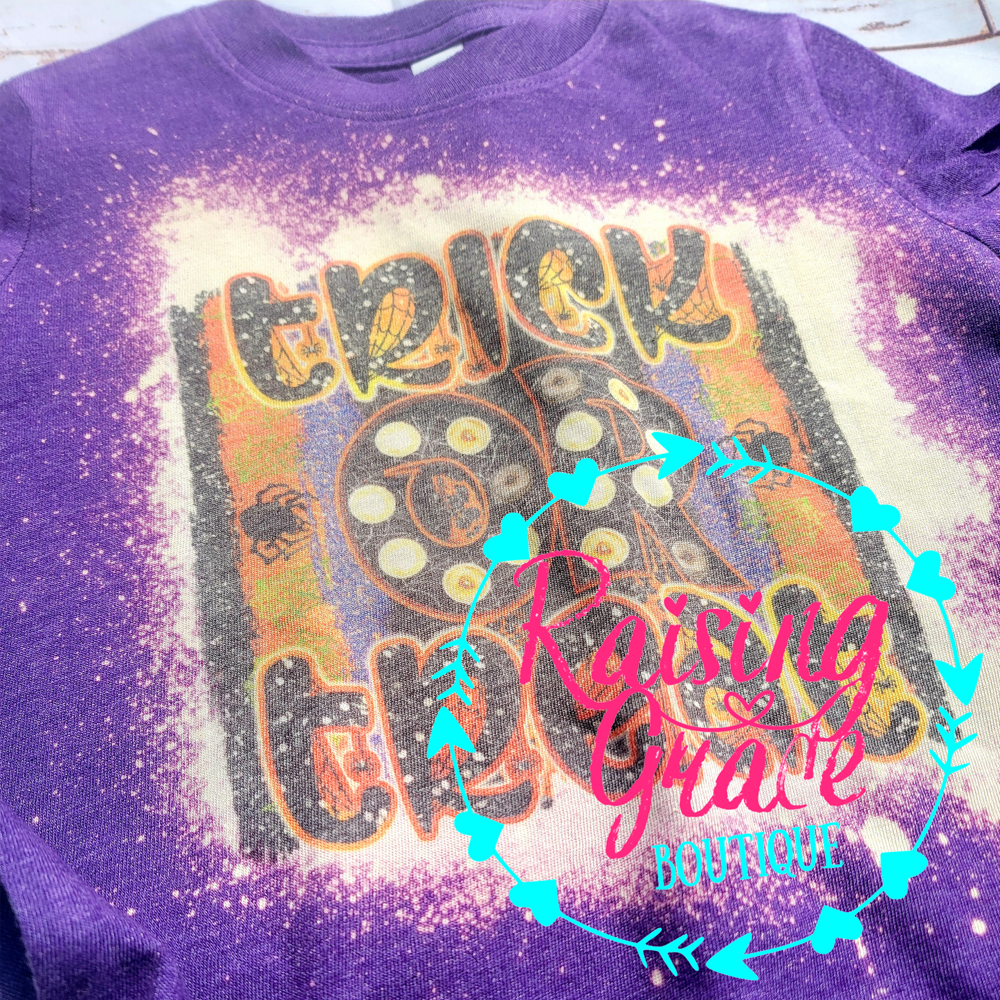 Trick or Treat - Bleached Tee